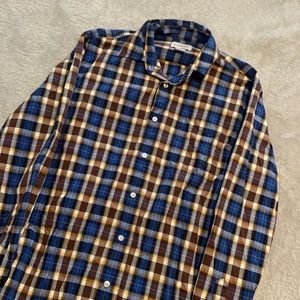 Men’s Land’s End Long Sleeve Button Up Shirt